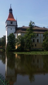 Blatenský zámek, výlety v okolí penzionu Fořtovna, Písecko, jižní Čechy